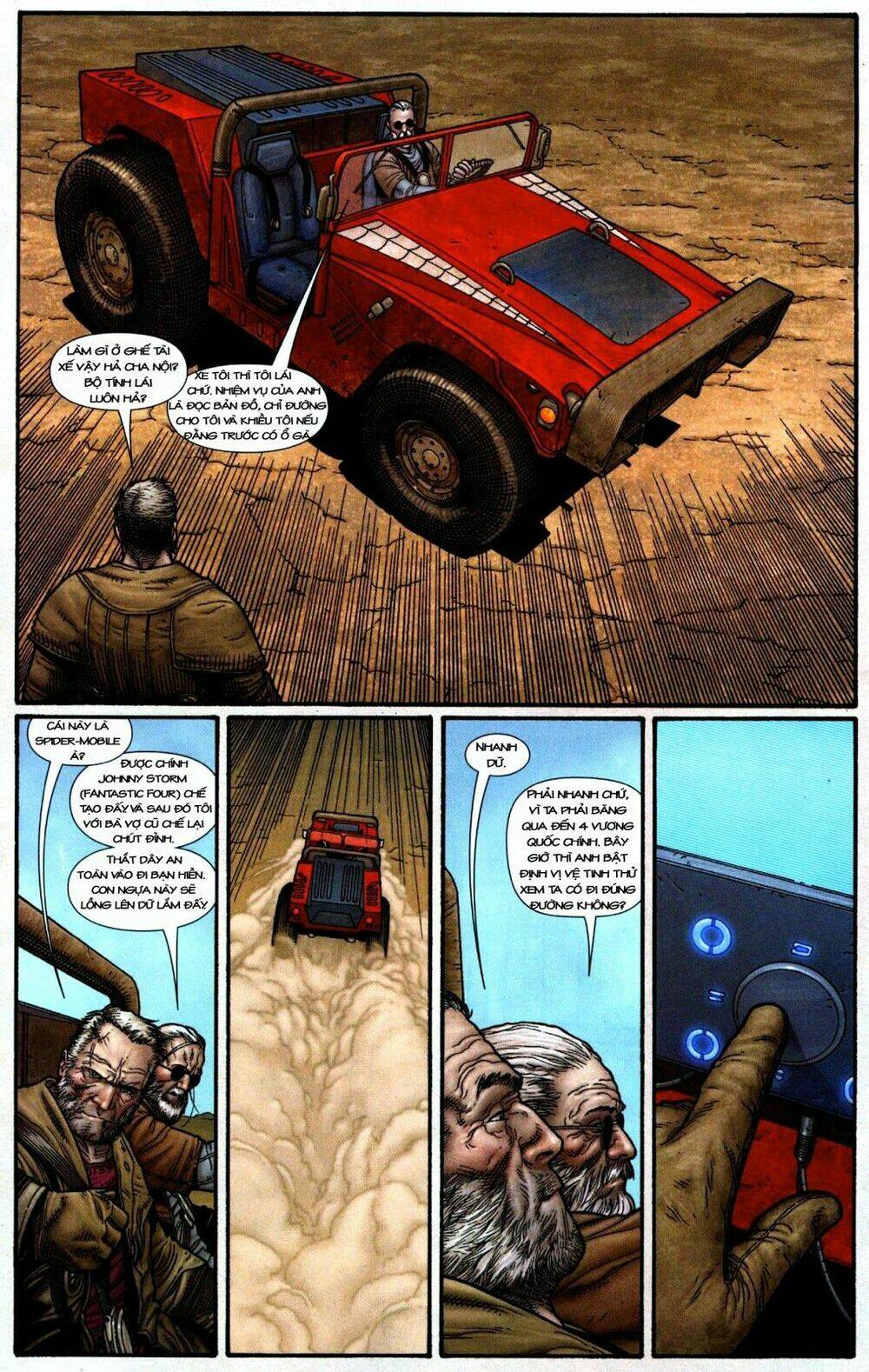 Old Man Logan Chương 1 Ảnh 23