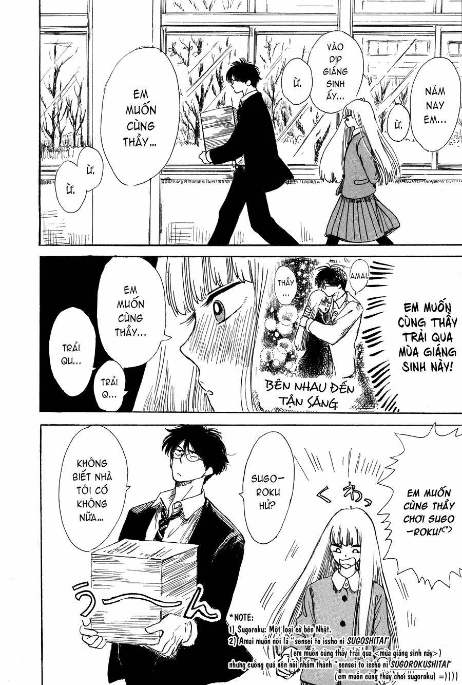 Shiota-Sensei To Amai-Chan Chương 7 Ảnh 4