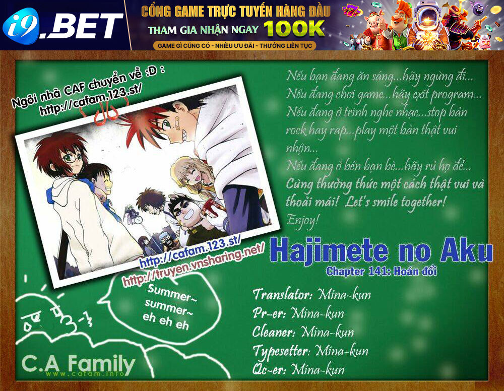 Hajimete No Aku Chương 141 Ảnh 3