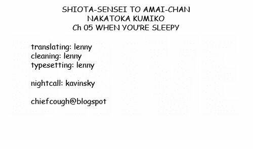 Shiota-Sensei To Amai-Chan Chương 5 Ảnh 10