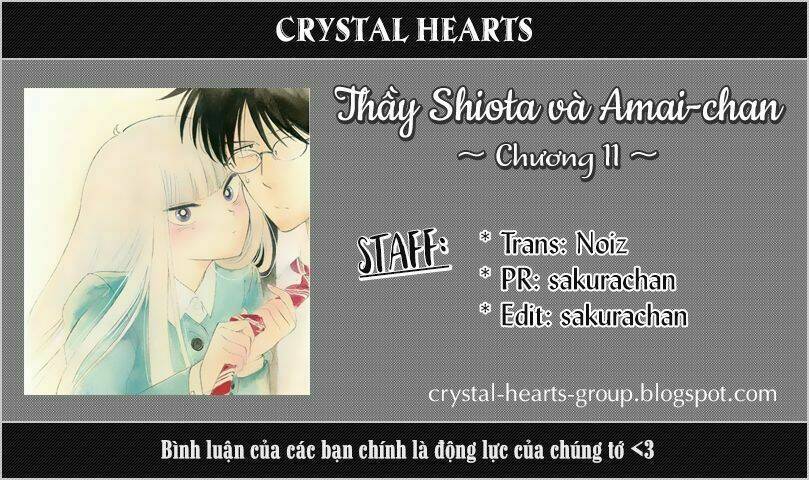 Shiota-Sensei To Amai-Chan Chương 11 Ảnh 2