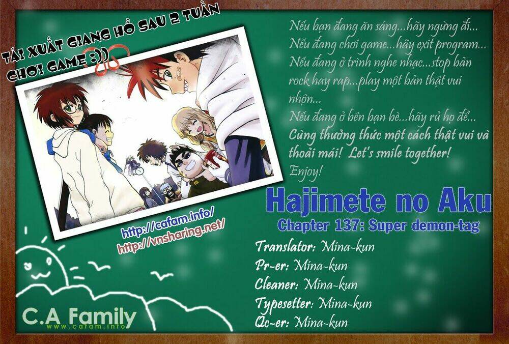 Hajimete No Aku Chương 137 Ảnh 4