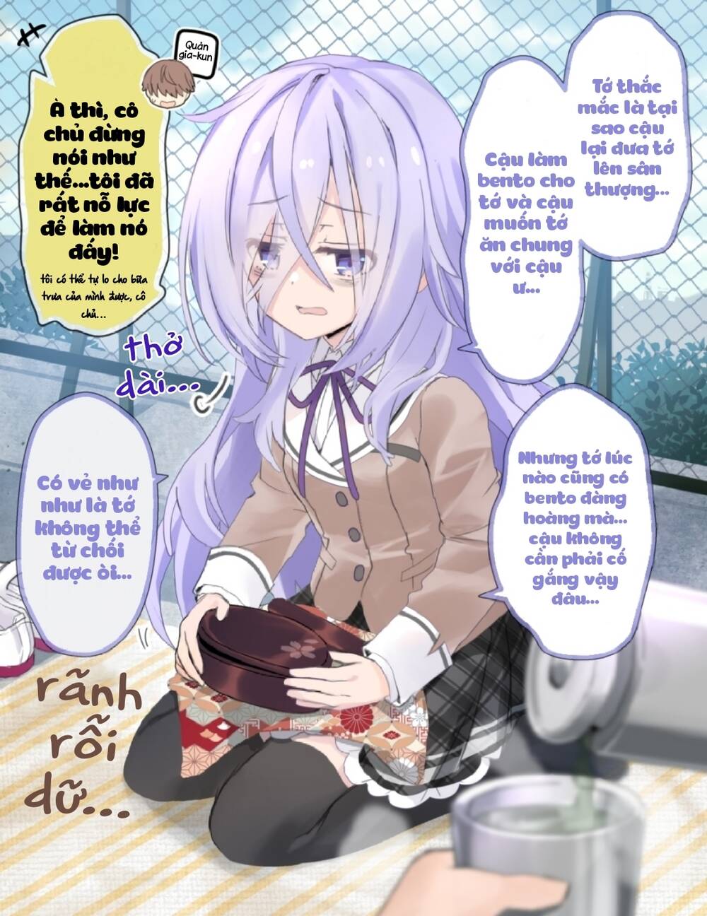 Tôi Trở Thành Quản Gia Của Cô Nàng Ủ Rũ Cùng Lớp Chương 3 Ảnh 3