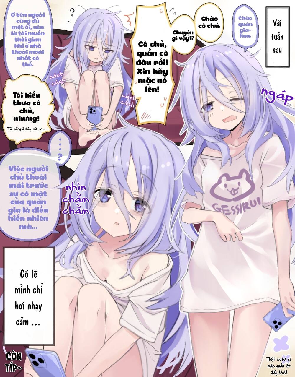 Tôi Trở Thành Quản Gia Của Cô Nàng Ủ Rũ Cùng Lớp Chương 2 Ảnh 4