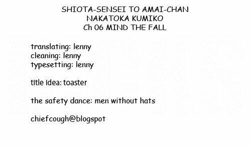 Shiota-Sensei To Amai-Chan Chương 6 Ảnh 23