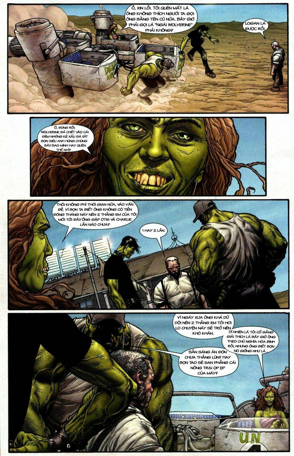 Old Man Logan Chương 1 Ảnh 14