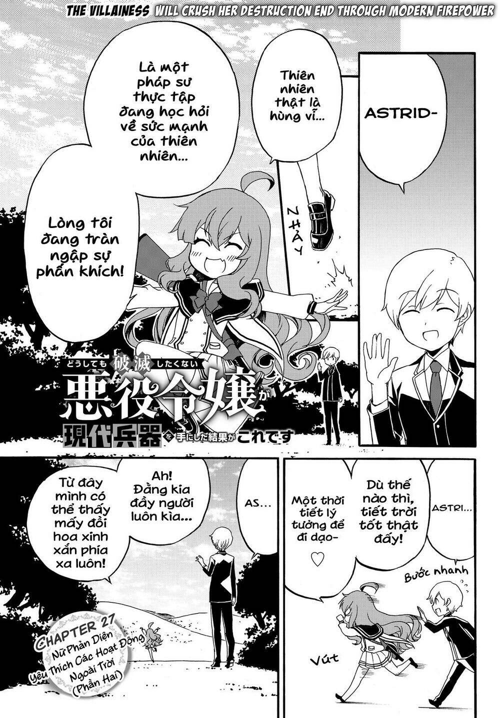 Doushitemo Hametsushitakunai Akuyaku Reijou Ga Gendai Heiki Wo Te Ni Shita Kekka Ga Kore Desu Chương 27 Ảnh 5