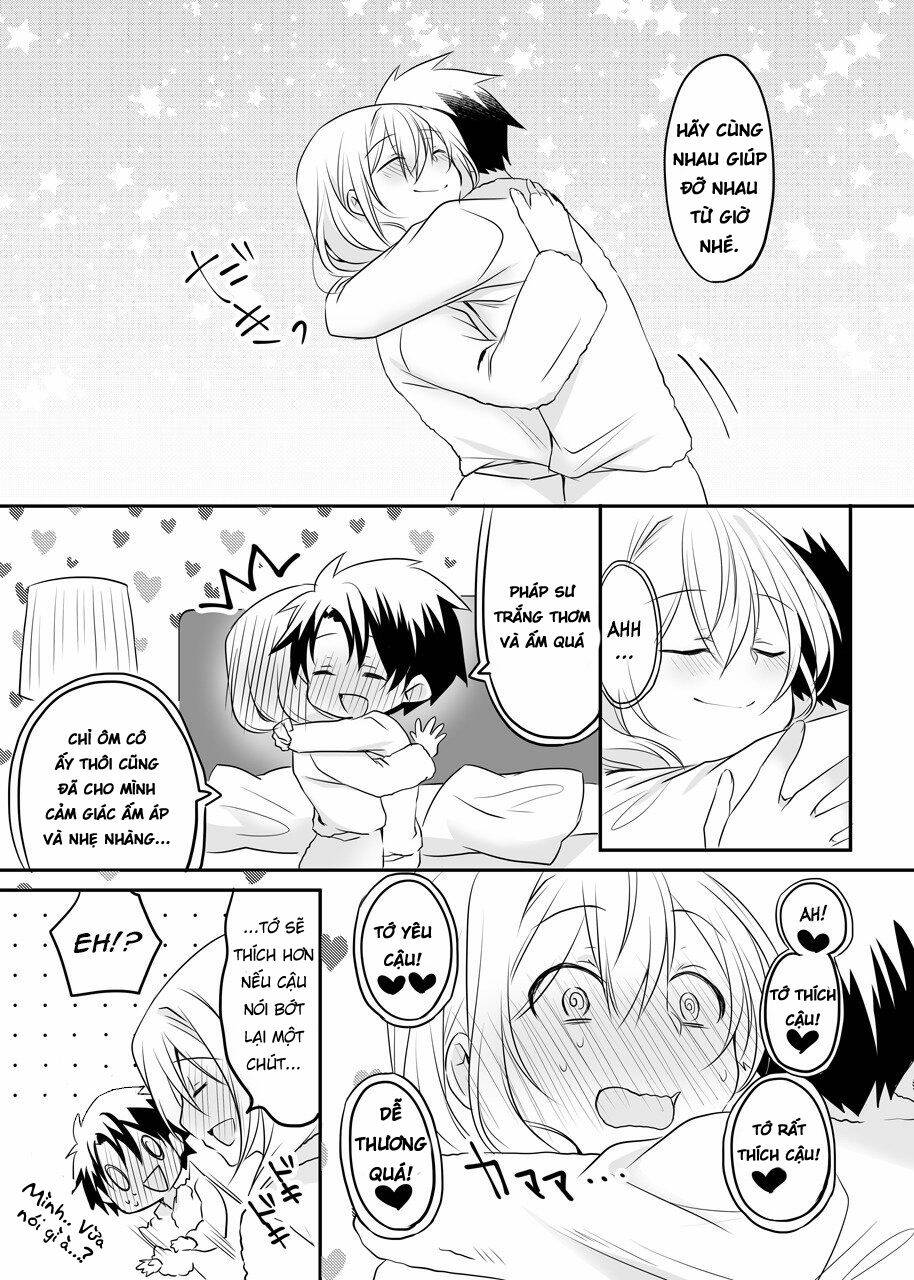 Câu Truyện Về Cô Pháp Sư Trắng Có Thể Đọc Trái Tim Của Chàng Kiếm Sĩ Chương 6 Ảnh 9
