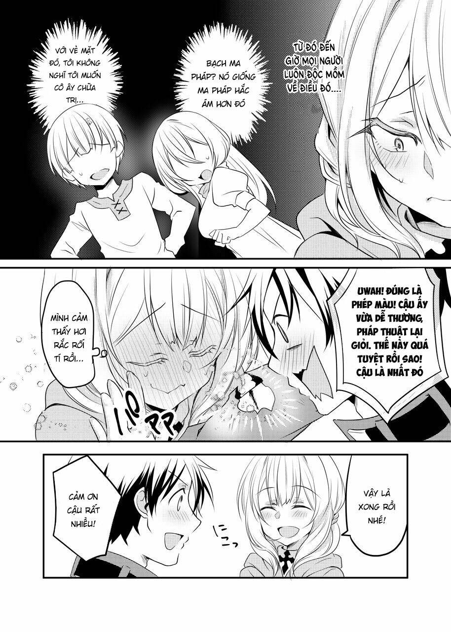 Câu Truyện Về Cô Pháp Sư Trắng Có Thể Đọc Trái Tim Của Chàng Kiếm Sĩ Chương 2 Ảnh 5
