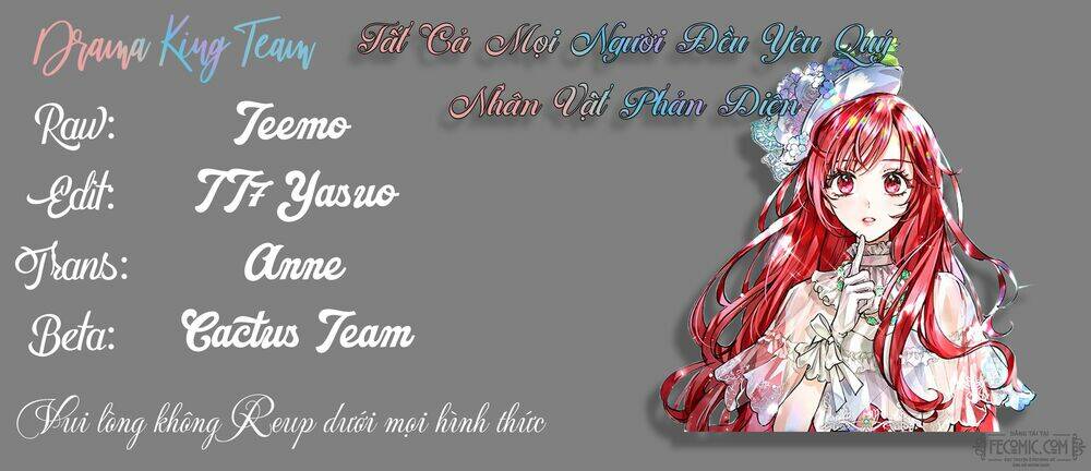 Tất Cả Mọi Người Đều Yêu Quý Nhân Vật Phản Diện Chương 11 Ảnh 71