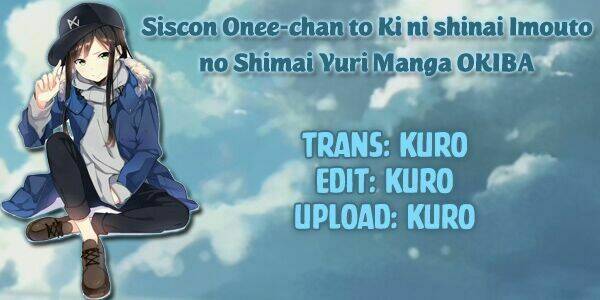 Siscon Onee-Chan To Ki Ni Shinai Imouto No Shimai Yuri Manga Okiba Chương 1 Ảnh 2