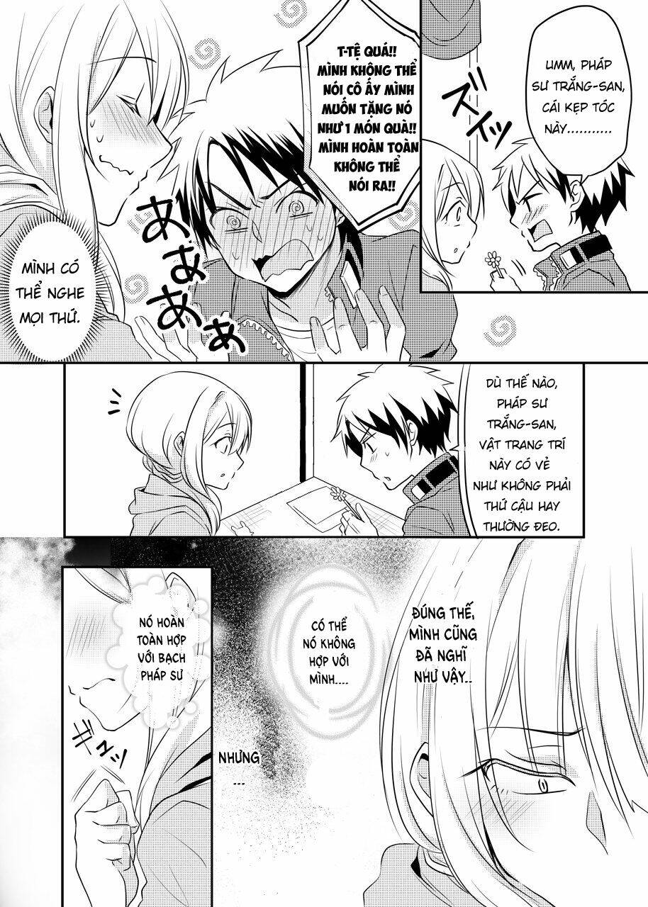 Câu Truyện Về Cô Pháp Sư Trắng Có Thể Đọc Trái Tim Của Chàng Kiếm Sĩ Chương 3 Ảnh 4