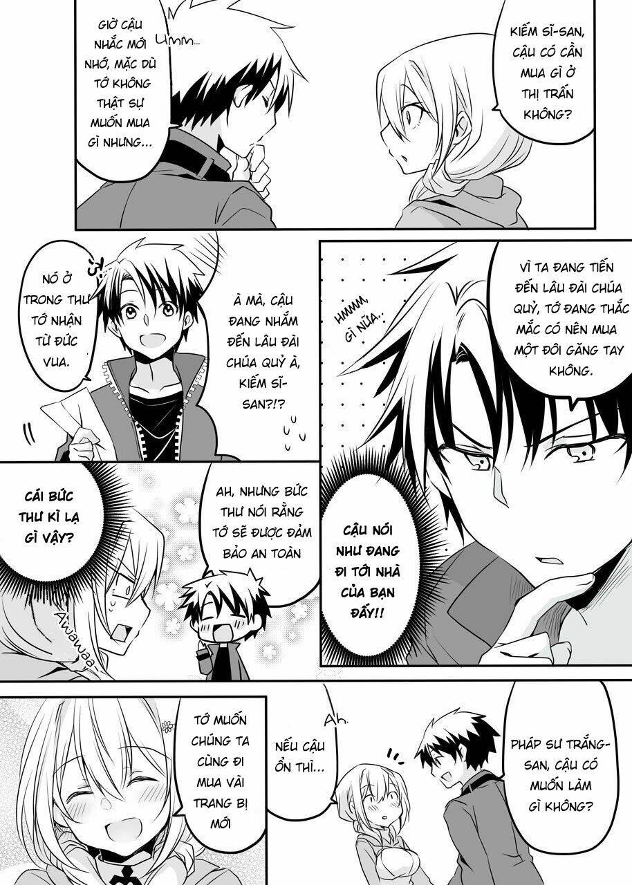 Câu Truyện Về Cô Pháp Sư Trắng Có Thể Đọc Trái Tim Của Chàng Kiếm Sĩ Chương 8 Ảnh 5