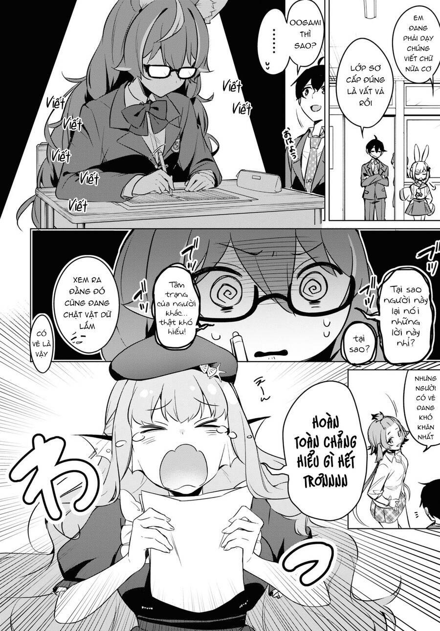 Jingai Kyoushitsu No Ningen-Girai Kyoushi: Hitoma-Sensei, Watashi-Tachi Ni Ningen O Oshiete Kuremasen Ka? Chương 11 Ảnh 10