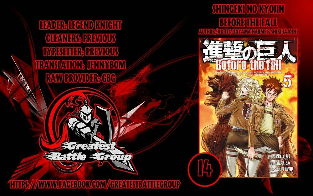 Đại Chiến Titan - Before The Fall Chương 14 Ảnh 2