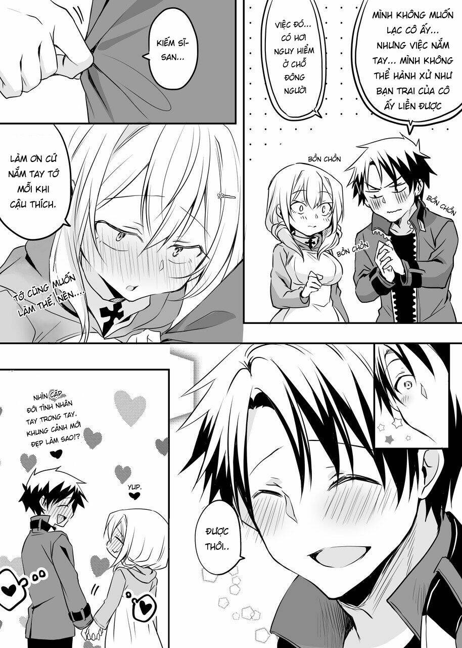 Câu Truyện Về Cô Pháp Sư Trắng Có Thể Đọc Trái Tim Của Chàng Kiếm Sĩ Chương 8 Ảnh 4