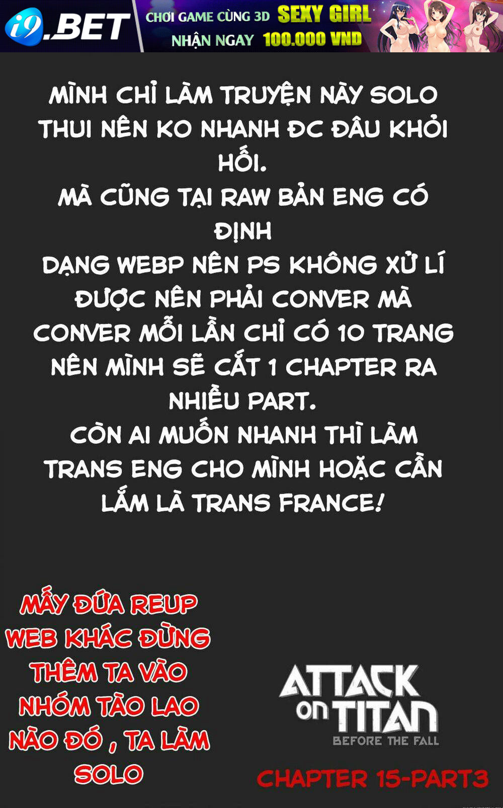 Đại Chiến Titan - Before The Fall Chương 15.3 Ảnh 2