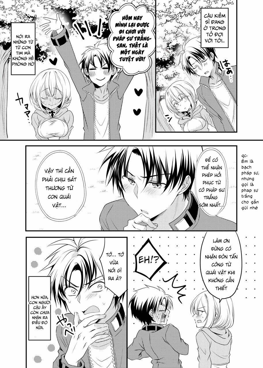 Câu Truyện Về Cô Pháp Sư Trắng Có Thể Đọc Trái Tim Của Chàng Kiếm Sĩ Chương 2 Ảnh 3