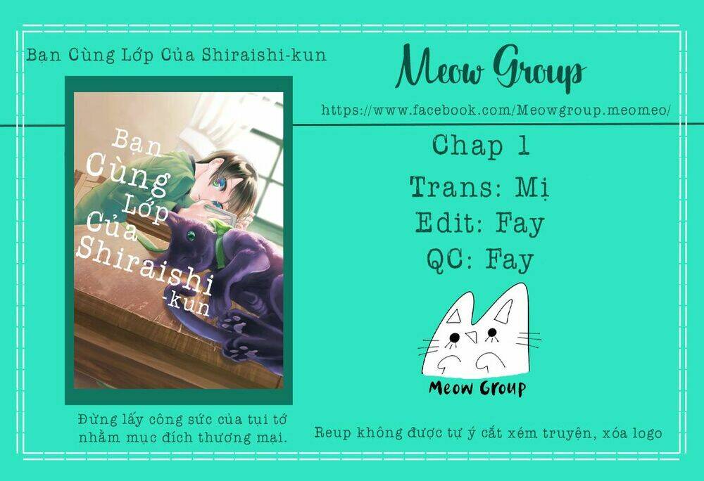 Bạn Cùng Lớp Của Shiraishi-Kun Chương 1 Ảnh 2