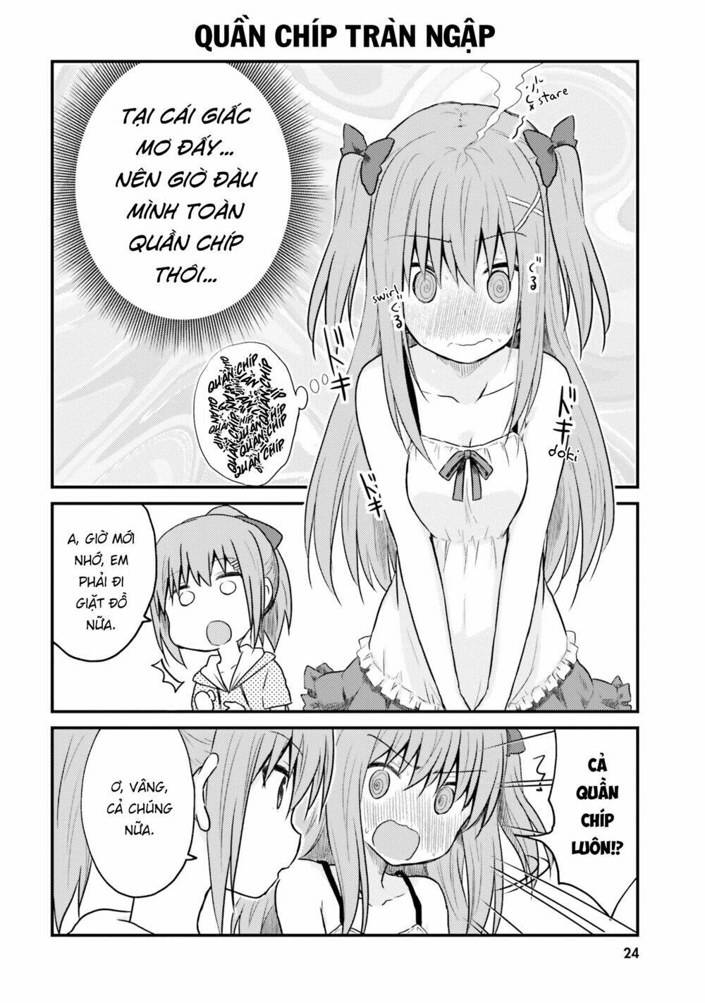 Siscon Onee-Chan To Ki Ni Shinai Imouto No Shimai Yuri Manga Okiba Chương 2 Ảnh 7