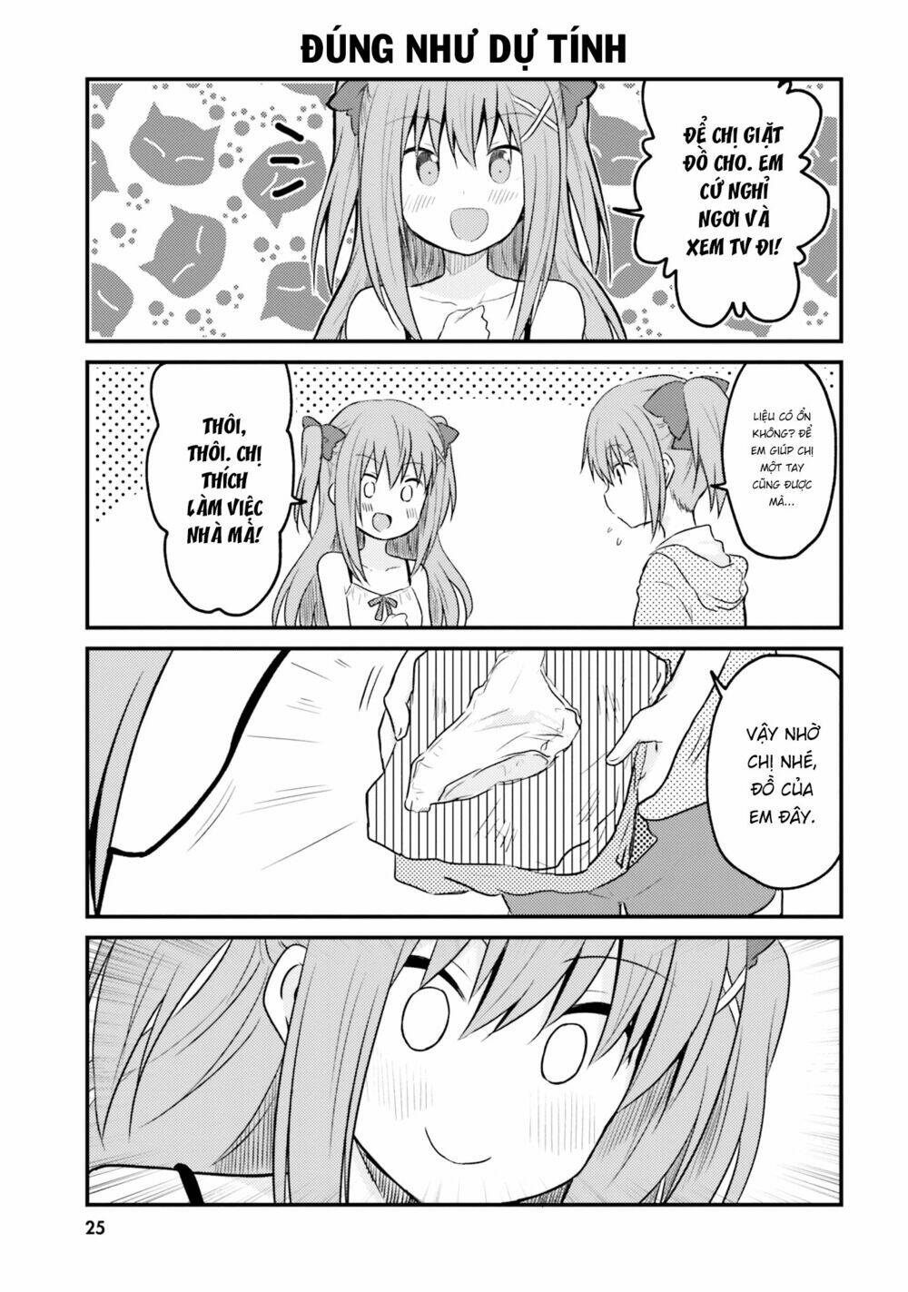 Siscon Onee-Chan To Ki Ni Shinai Imouto No Shimai Yuri Manga Okiba Chương 2 Ảnh 8