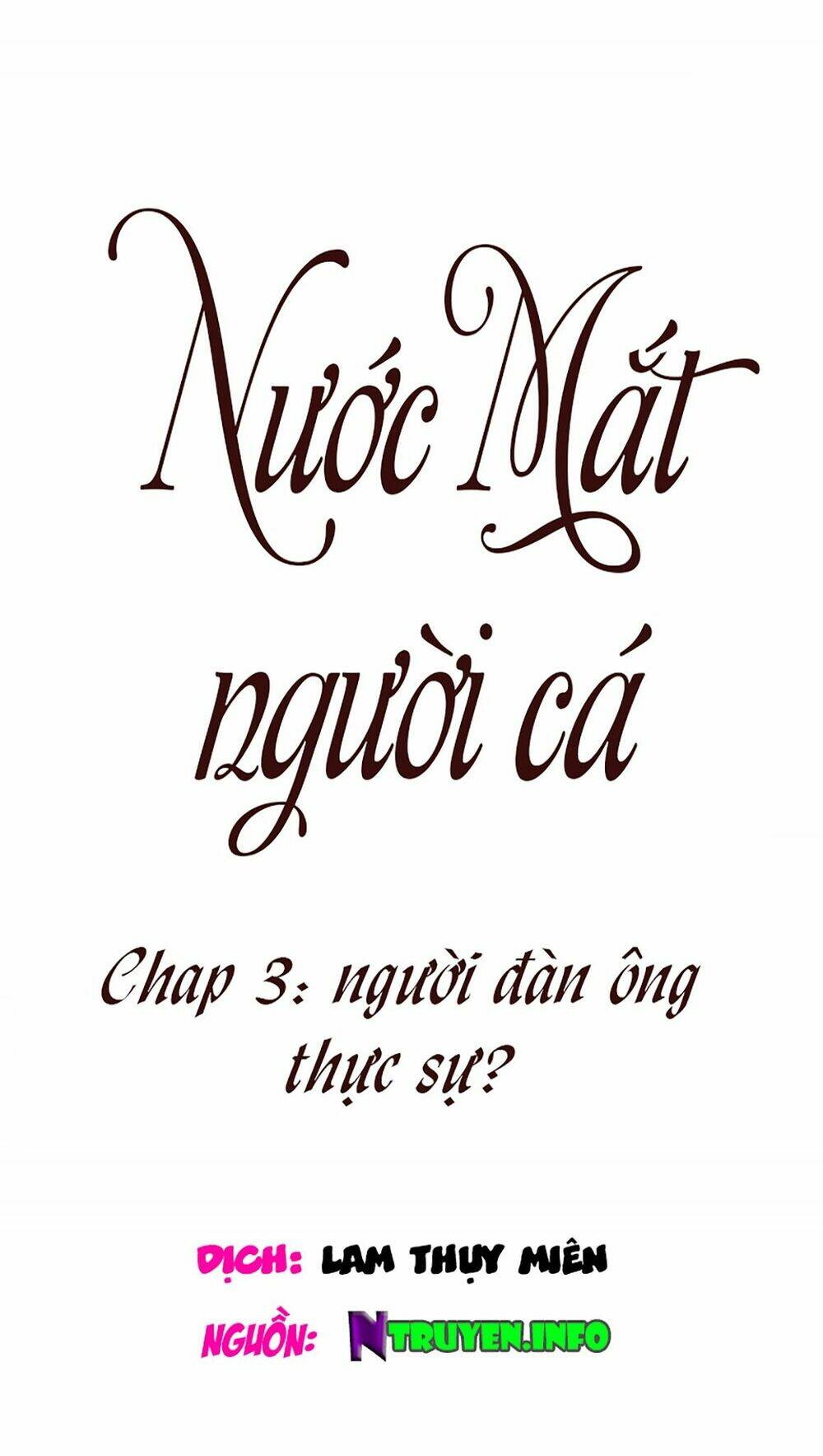 Nước Mắt Người Cá Chương 3 Ảnh 2