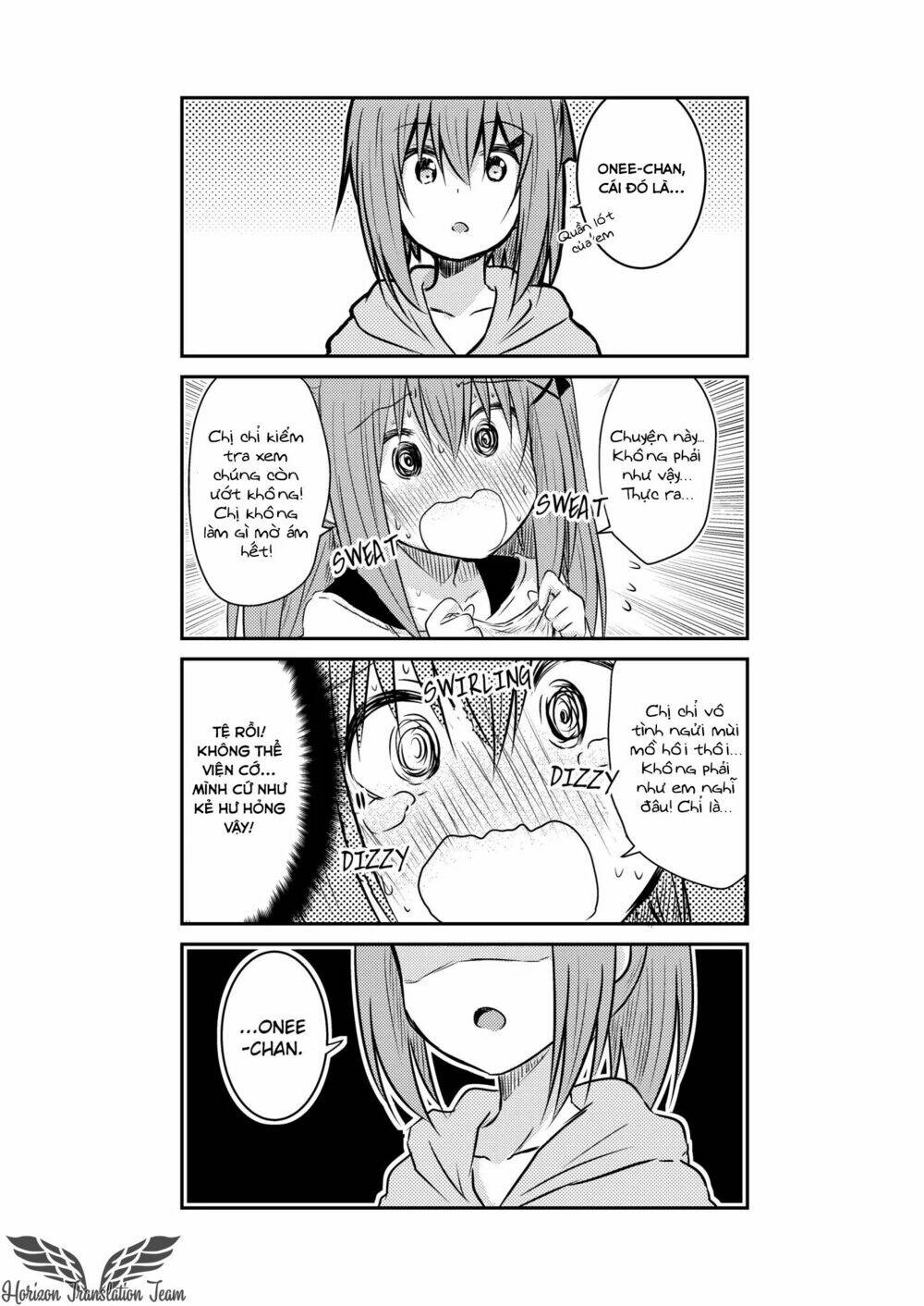 Siscon Onee-Chan To Ki Ni Shinai Imouto No Shimai Yuri Manga Okiba Chương 1 Ảnh 4