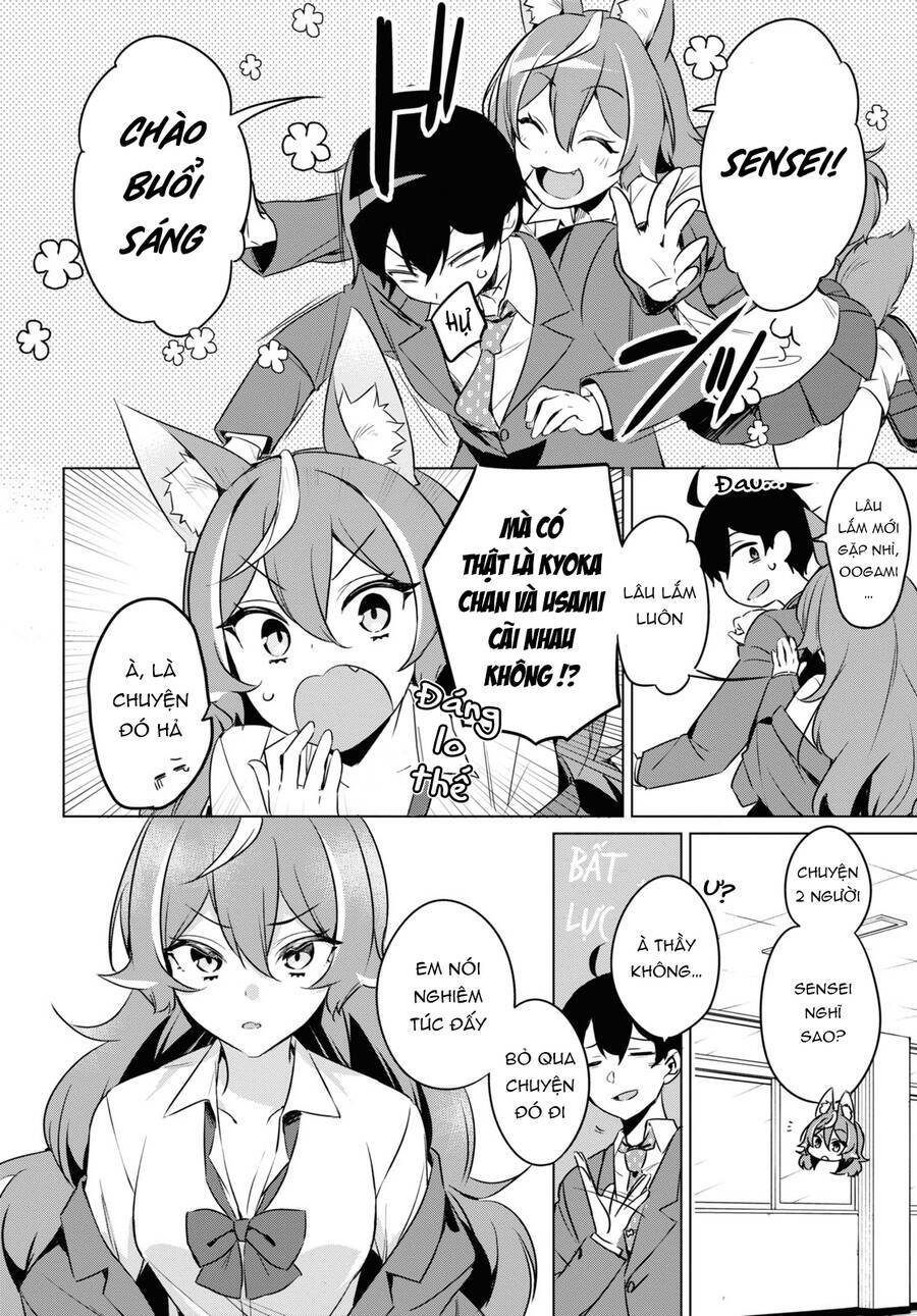 Jingai Kyoushitsu No Ningen-Girai Kyoushi: Hitoma-Sensei, Watashi-Tachi Ni Ningen O Oshiete Kuremasen Ka? Chương 11 Ảnh 18