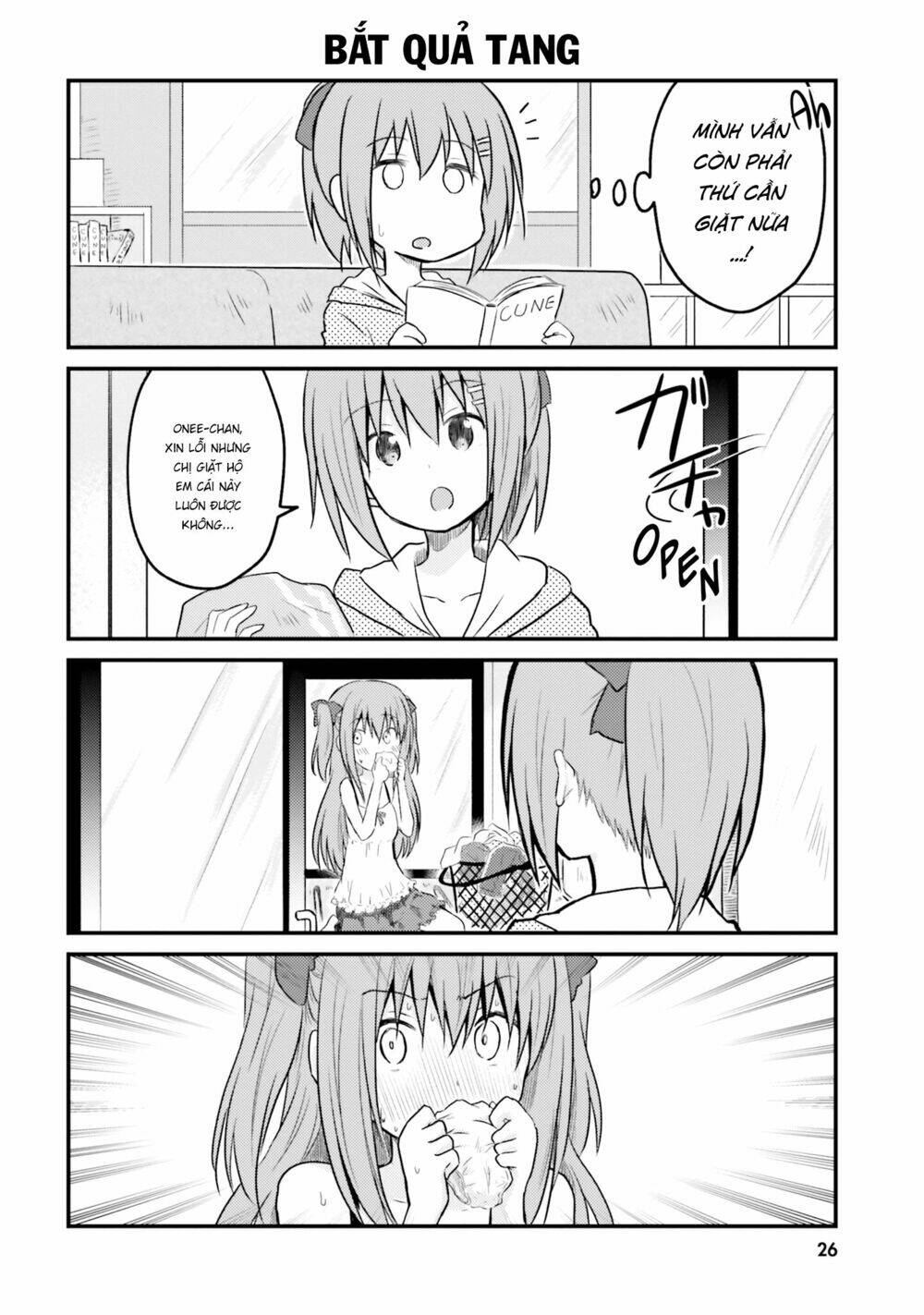 Siscon Onee-Chan To Ki Ni Shinai Imouto No Shimai Yuri Manga Okiba Chương 2 Ảnh 9