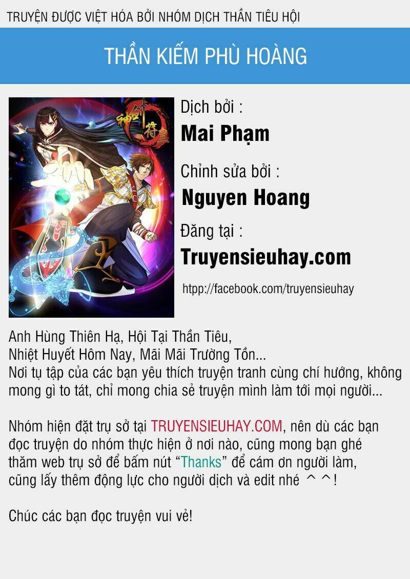 Thần Kiếm Phù Hoàng Chương 4 Ảnh 2