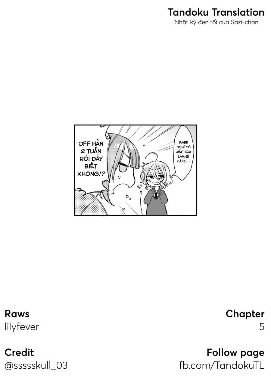 Nhật Ký Đen Tối Của Sazi-Chan Chương 5 Ảnh 10