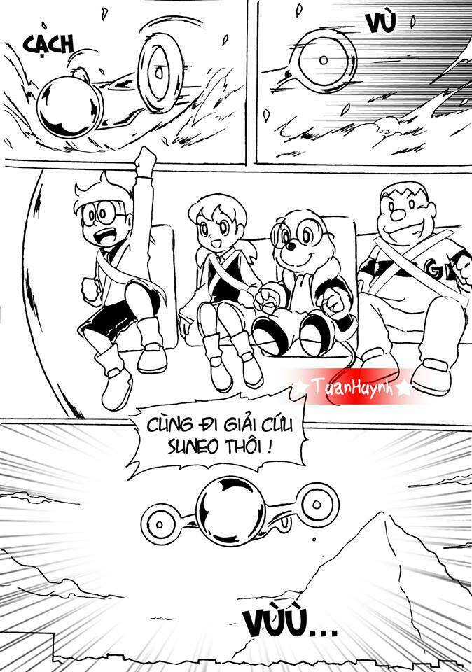 Doraemon Fan-Made : Nobita Và Cuộc Phiêu Lưu Đến Hòn Đảo Bị Mất Chương 4 Ảnh 6