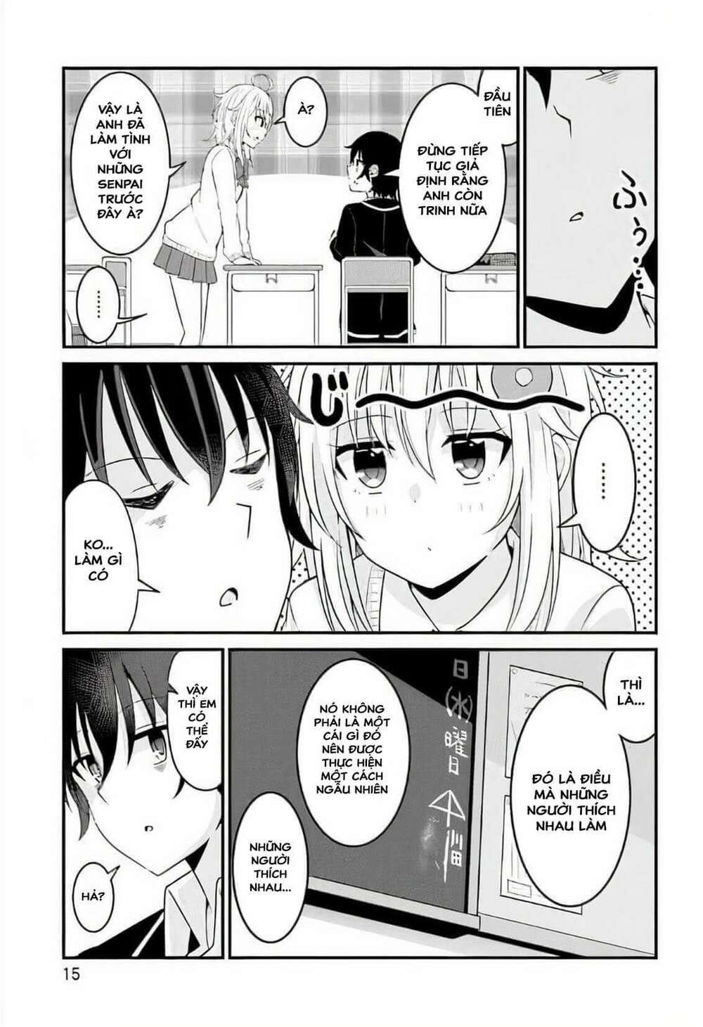 Senpai, Chotto Īdesu Ka? Chương 1 Ảnh 17