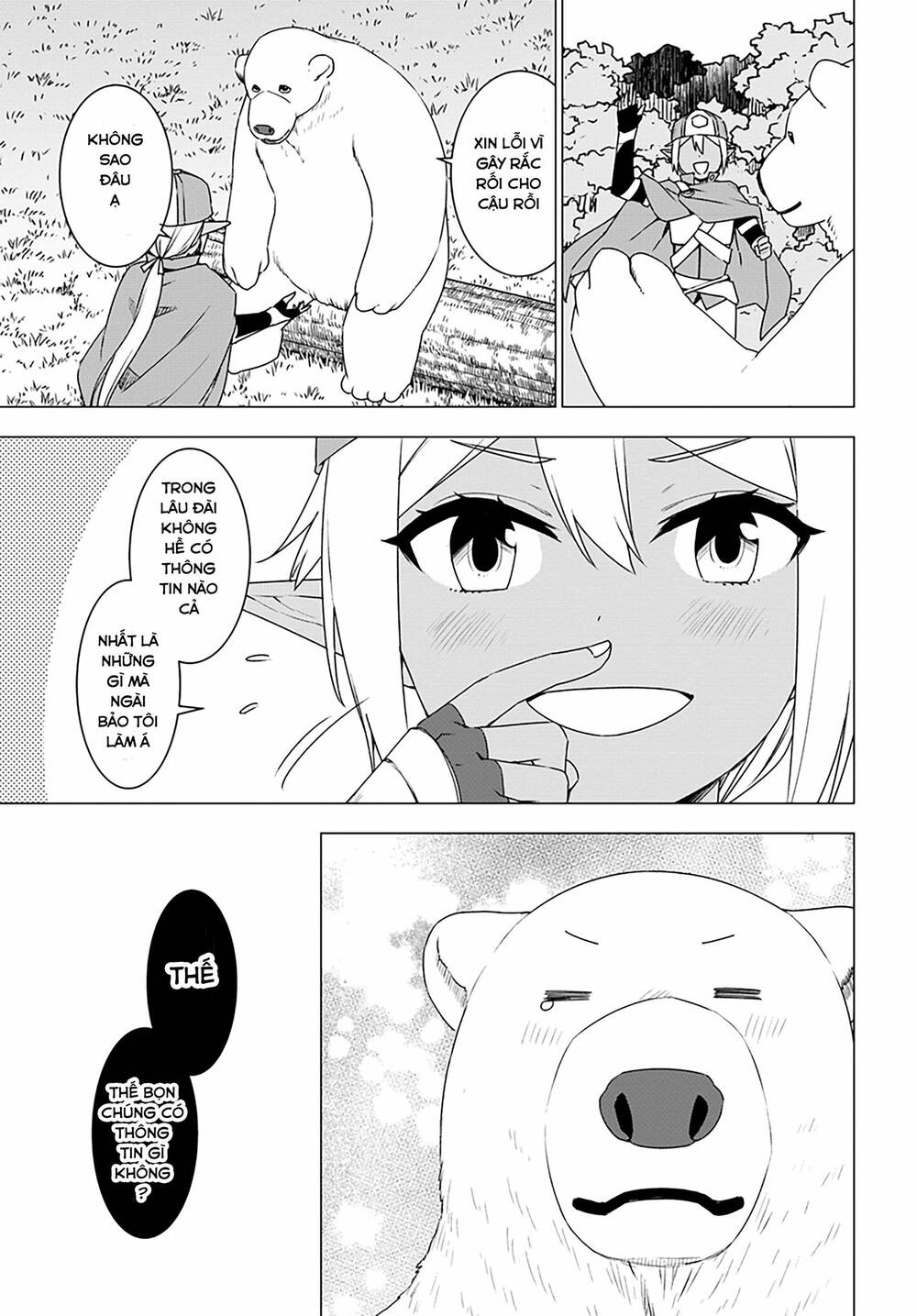Shirokuma Tensei Chương 9.1 Ảnh 17