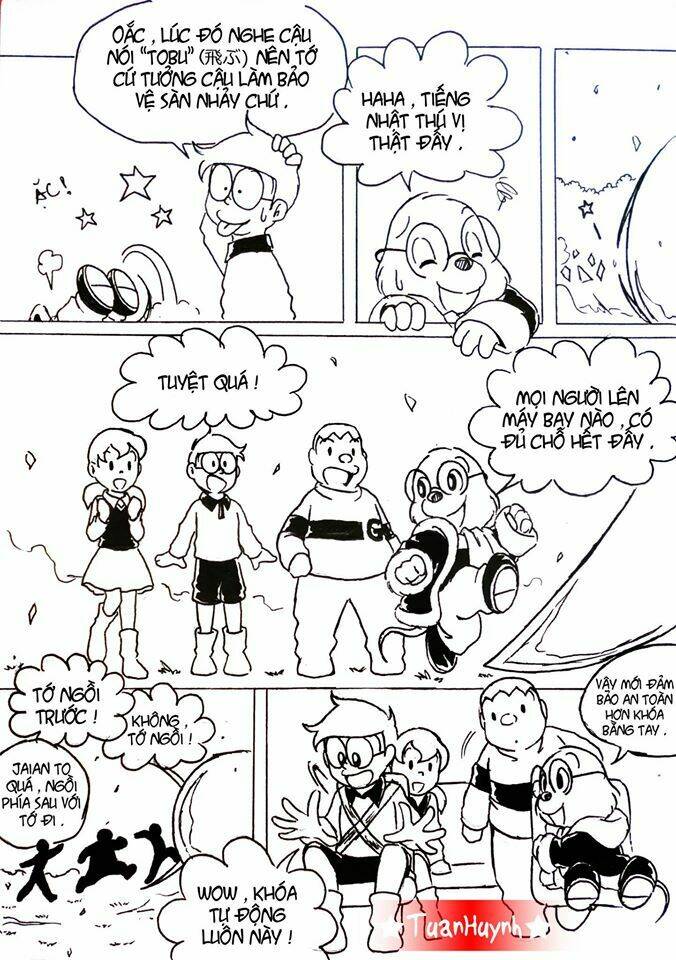 Doraemon Fan-Made : Nobita Và Cuộc Phiêu Lưu Đến Hòn Đảo Bị Mất Chương 4 Ảnh 3