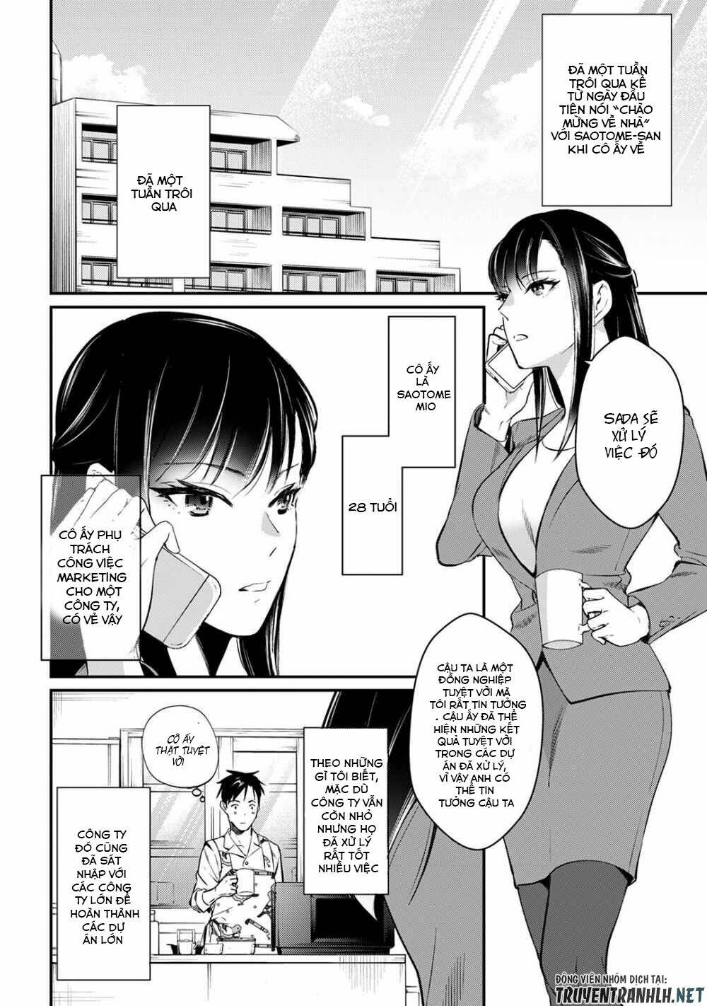 Tsuki 50-Man Moratte Mo Ikigai No Nai Tonari No Onee-San Ni 30-Man De Yatowarete "Okaeri" Tte Iu Chương 2 Ảnh 5