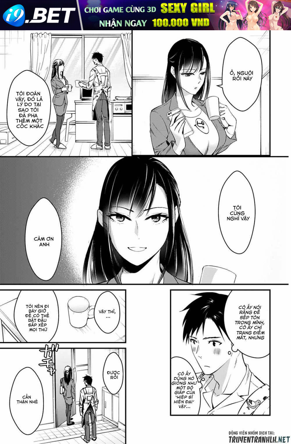 Tsuki 50-Man Moratte Mo Ikigai No Nai Tonari No Onee-San Ni 30-Man De Yatowarete "Okaeri" Tte Iu Chương 2 Ảnh 6