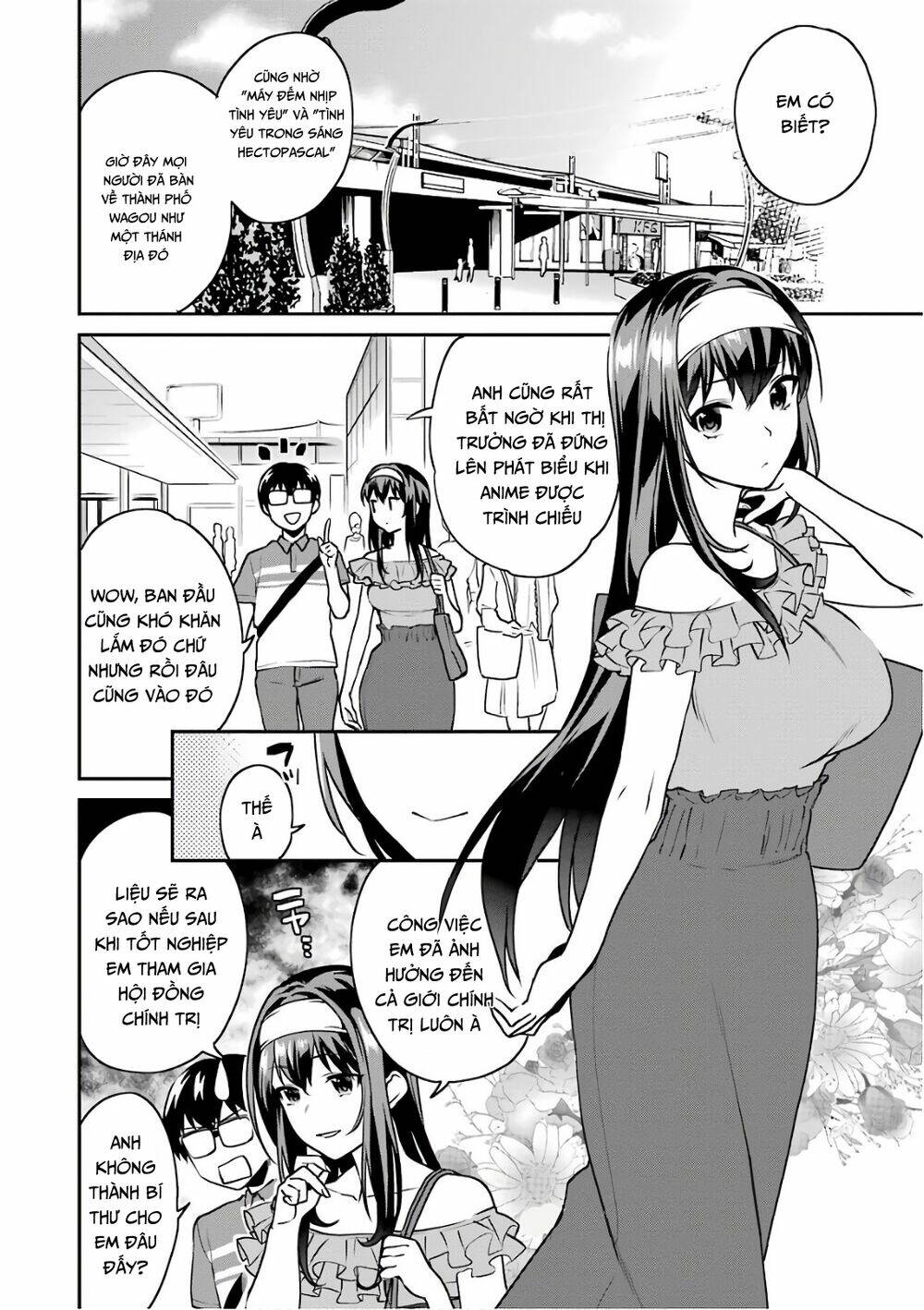 Saenai Kanojo No Sodatekata - Koisuru Metronome Chương 52 Ảnh 4
