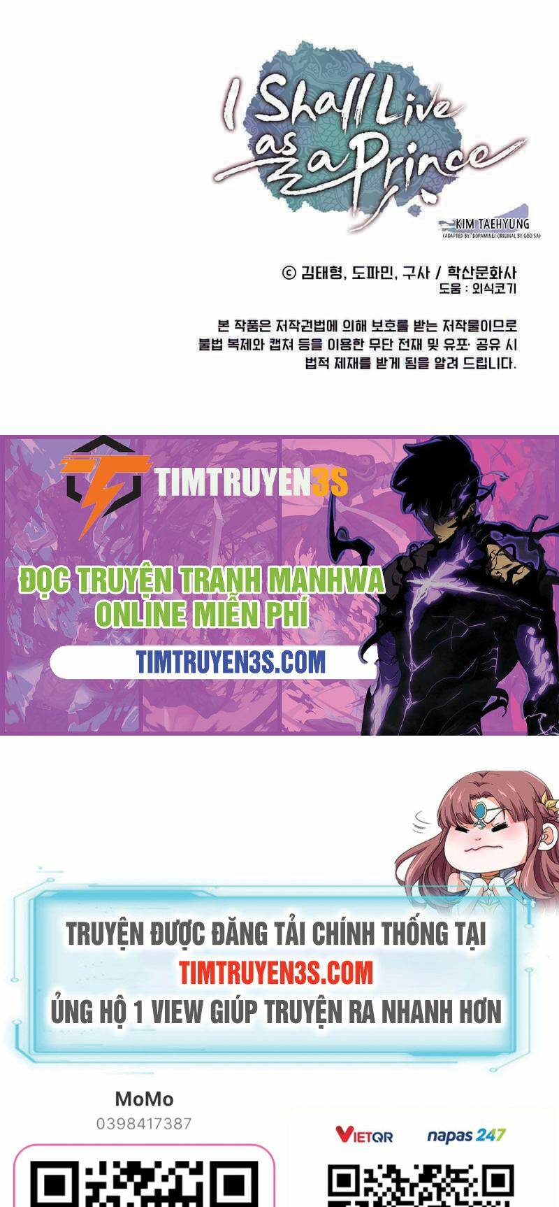 Tôi Sẽ Sống Như Một Hoàng Tử Chương 85 Ảnh 76