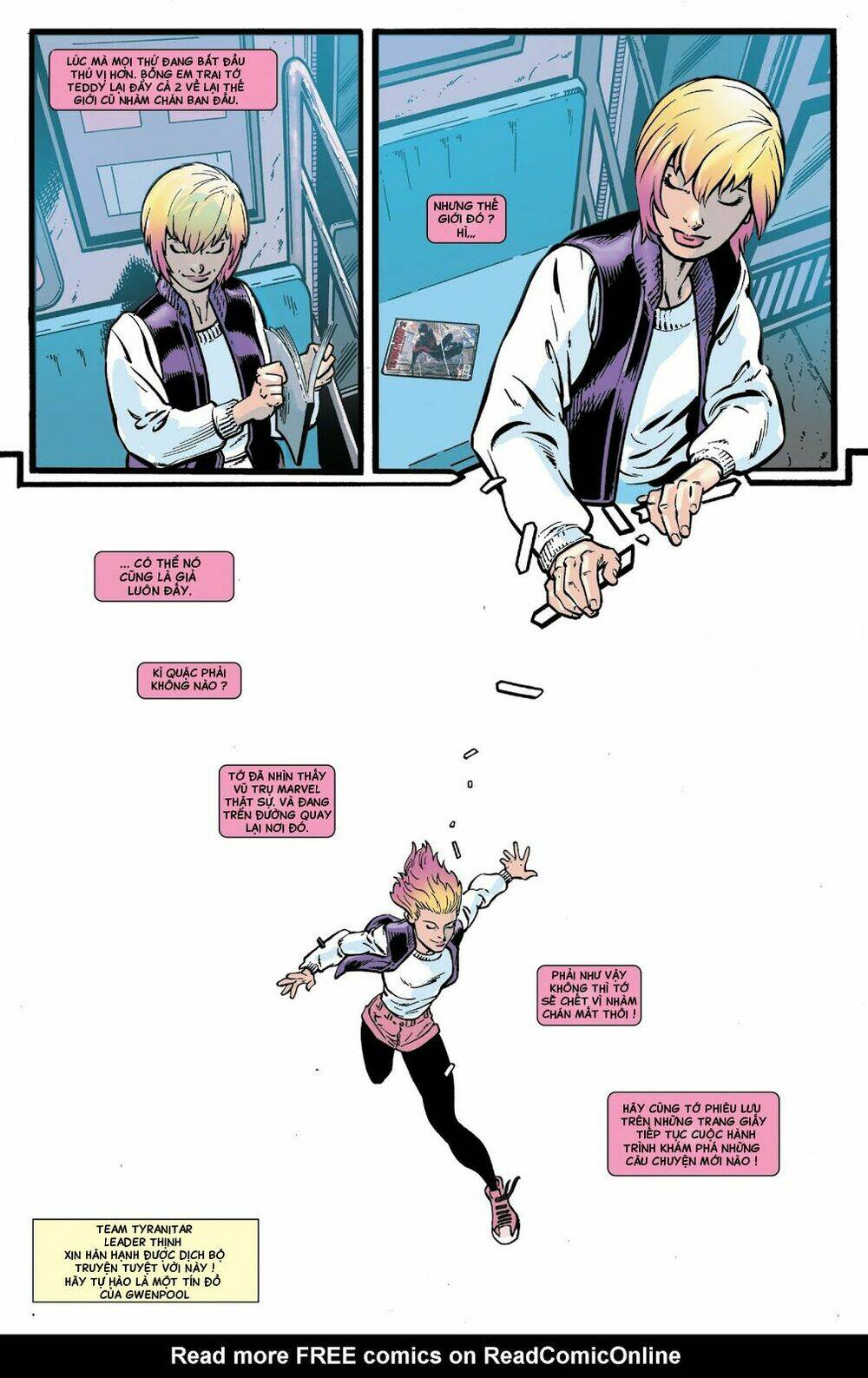 Gwenpool Siêu Phàm Chương 14.1 Ảnh 4