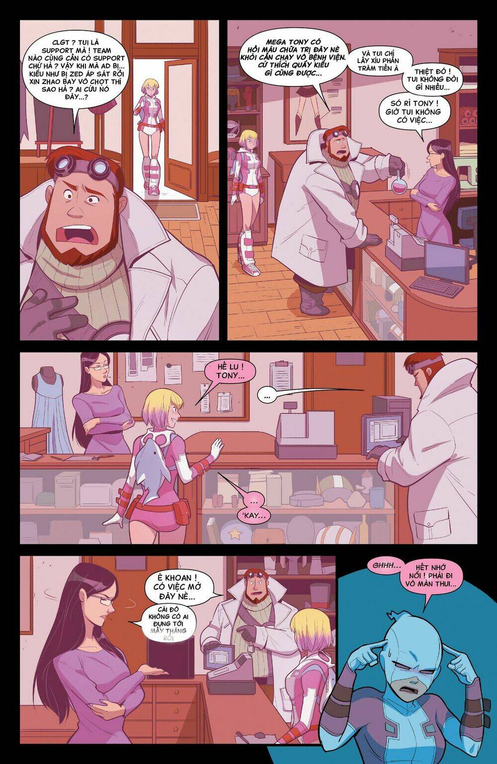 Gwenpool Siêu Phàm Chương 11 Ảnh 6