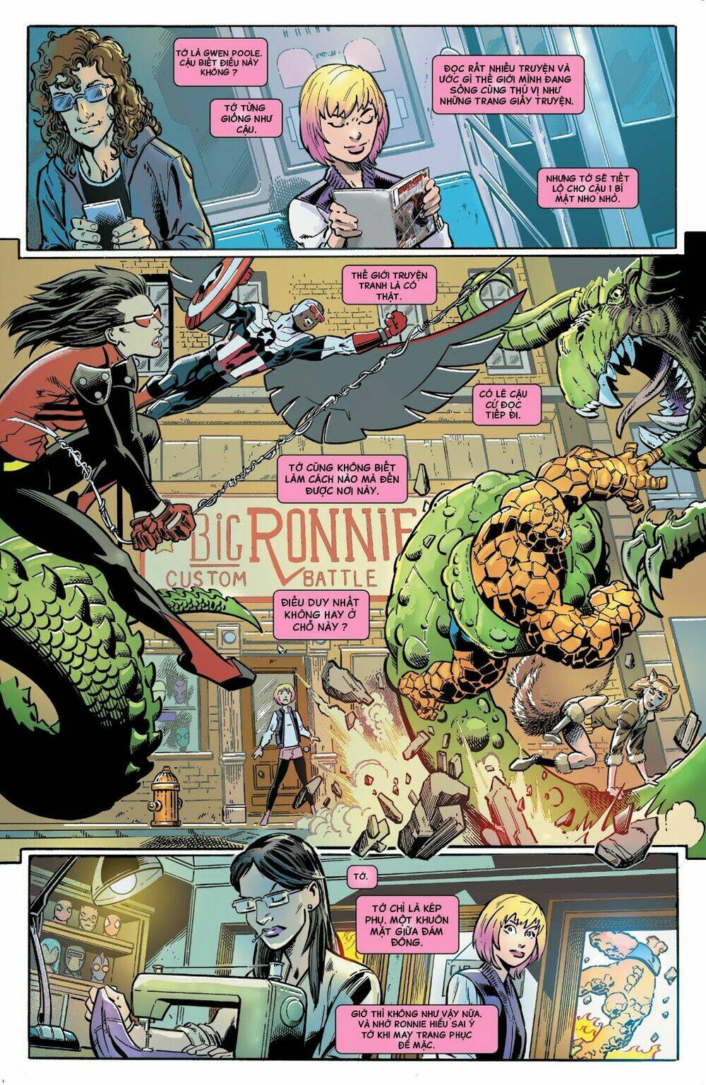 Gwenpool Siêu Phàm Chương 14.1 Ảnh 2