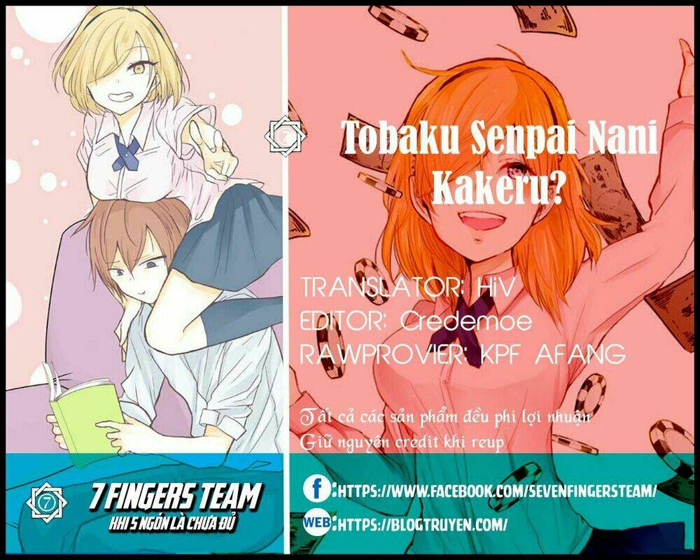 Tobaku Senpai Nani Kakeru Chương 3 Ảnh 3