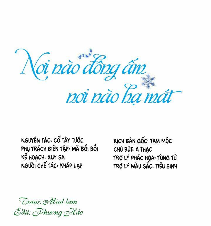 Nơi Nào Đông Ấm, Nơi Nào Hạ Mát Chương 3 Ảnh 2