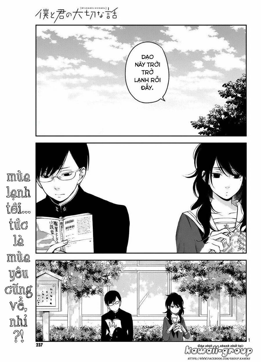 Boku To Kimi No Taisetsu Na Hanashi Chương 11 Ảnh 4