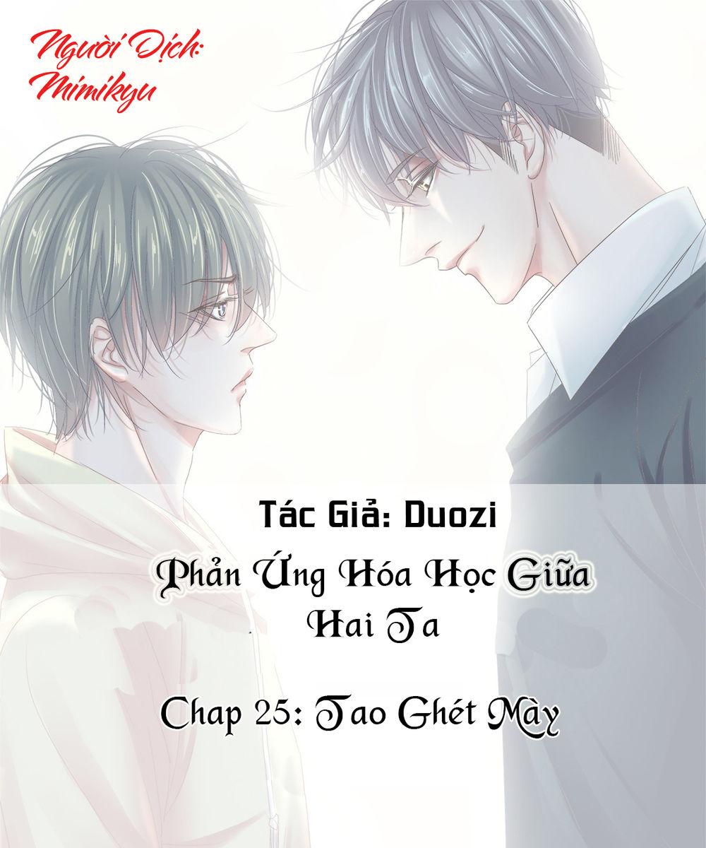 Phản Ứng Hóa Học Giữa Hai Ta Chương 25 Ảnh 2