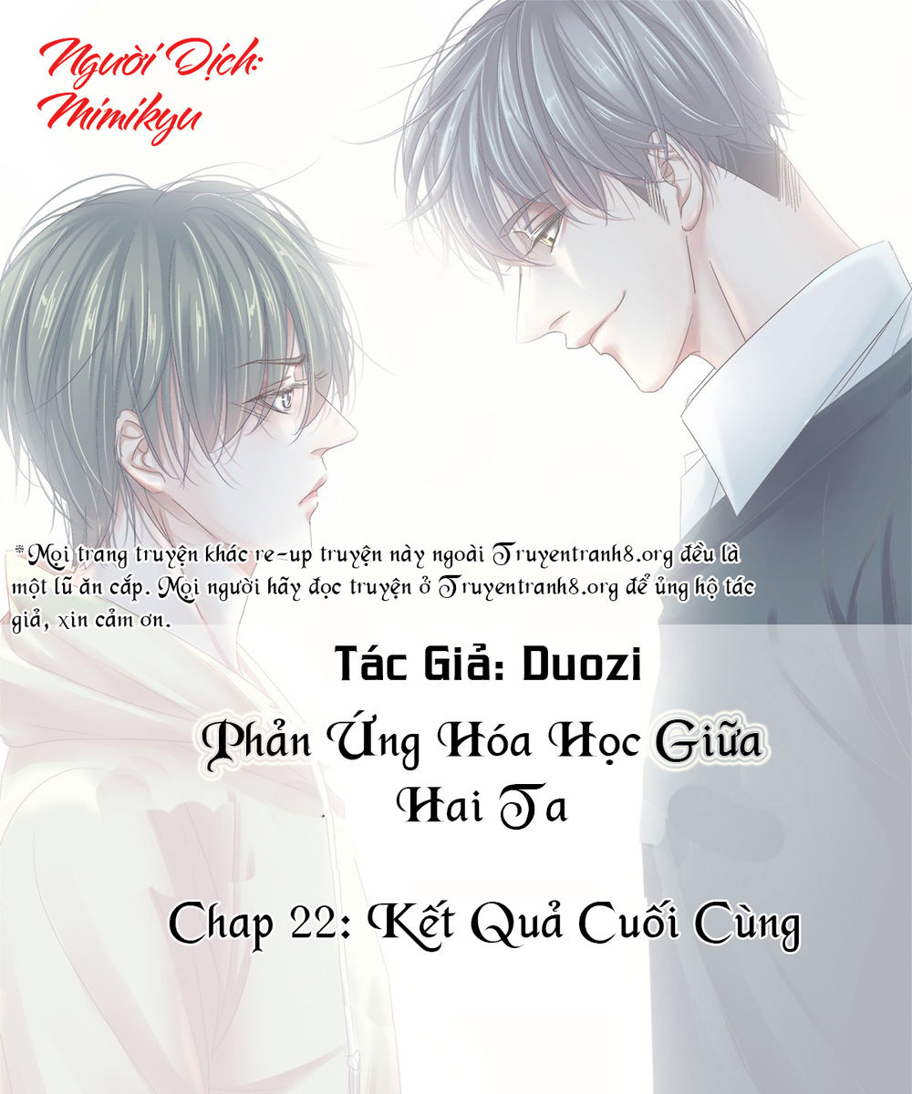 Phản Ứng Hóa Học Giữa Hai Ta Chương 22 Ảnh 3