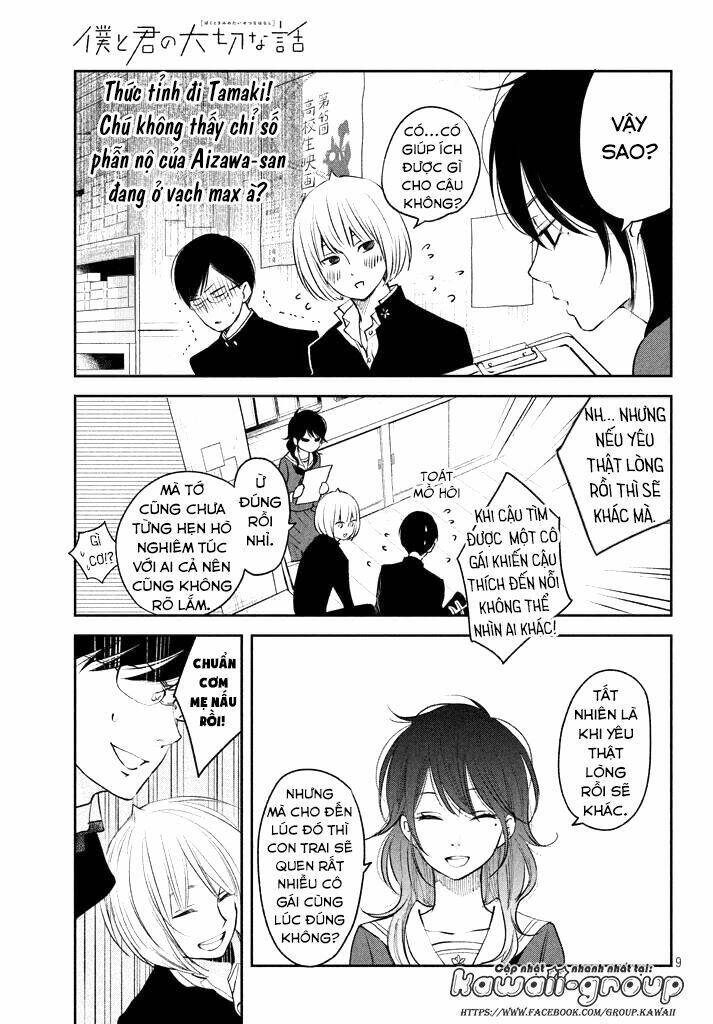 Boku To Kimi No Taisetsu Na Hanashi Chương 13 Ảnh 12