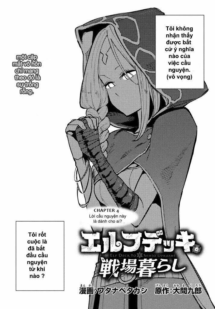 Elf Deck To Senjou Gurashi Chương 4 Ảnh 3