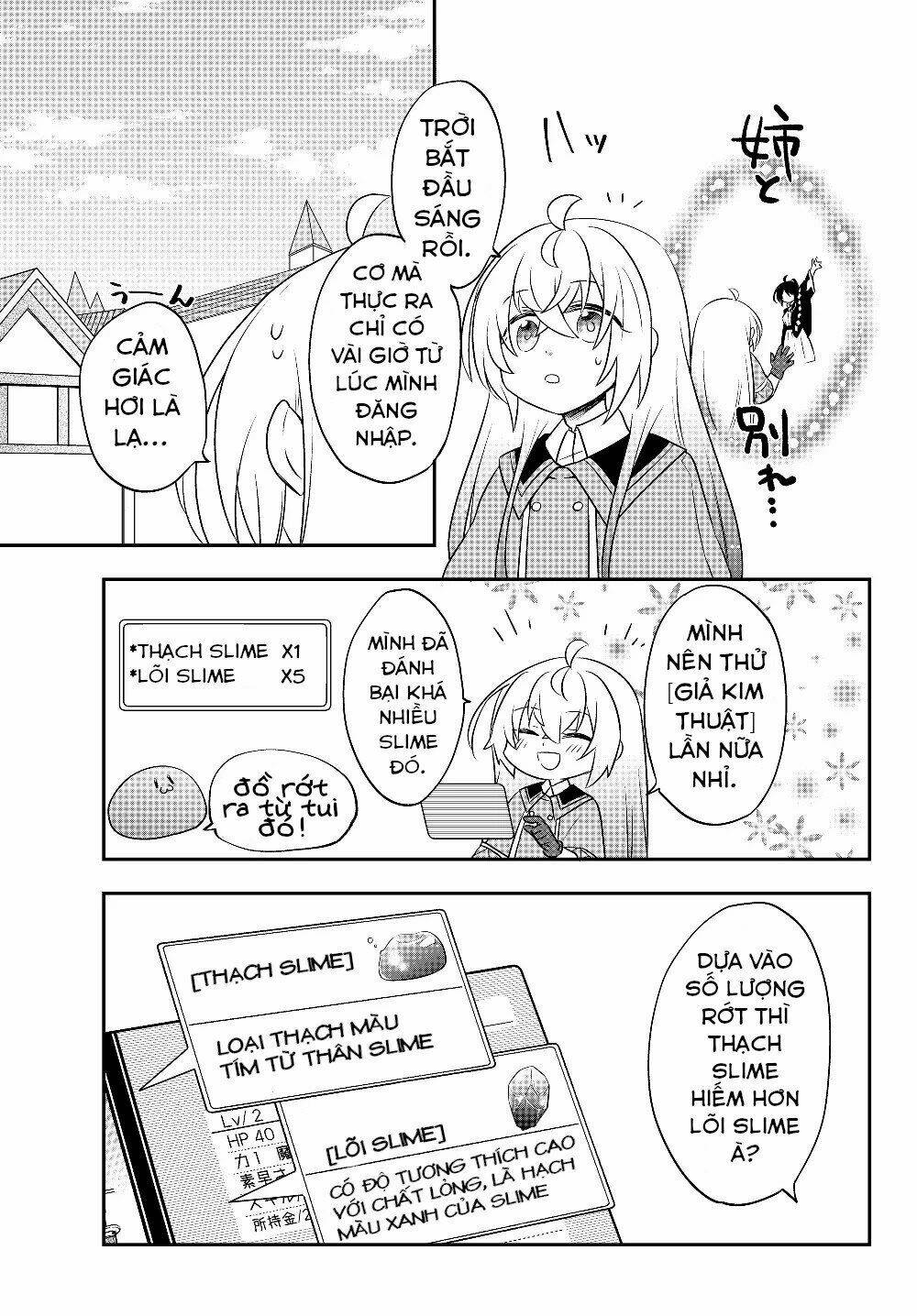 Bishoujo Ni Natta Kedo, Netoge Haijin Yattemasu Chương 6.1 Ảnh 9